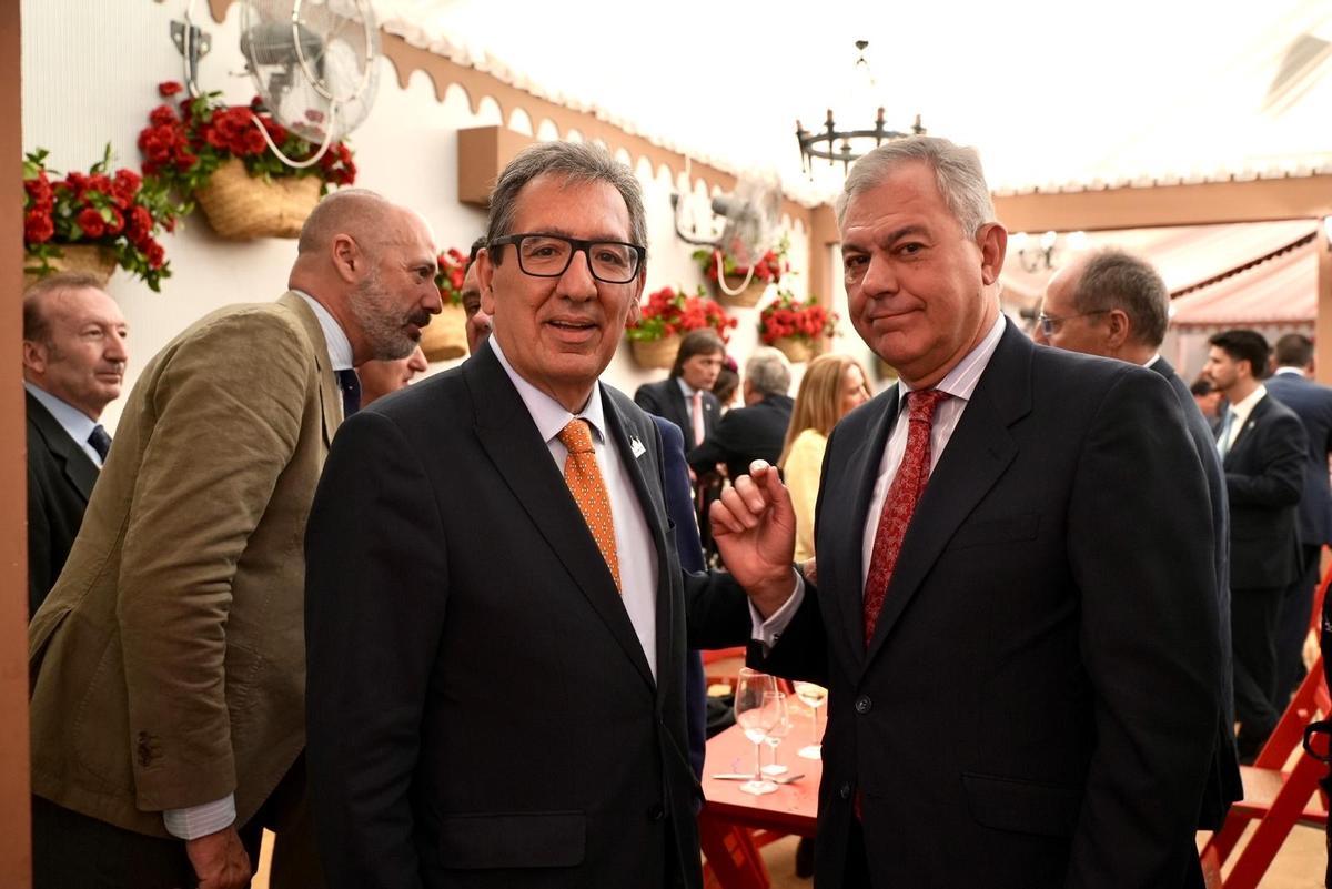 Martes de Feria en la caseta de la Fundación Cajasol