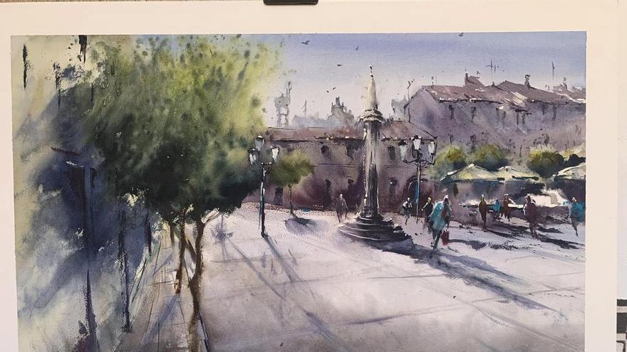 Artistas de España e internacionales podrán ganar hasta 800 euros en el certamen de pintura rápida de Valdefuentes con inscripción gratuita