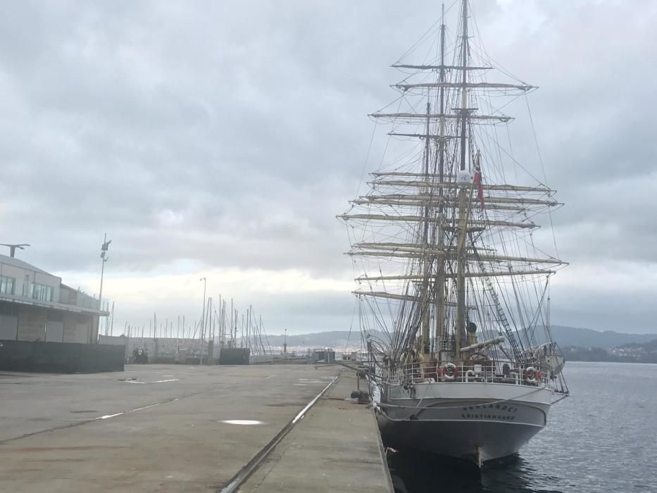 El buque-escuela noruego Sørlandet vuelve a elegir Vigo