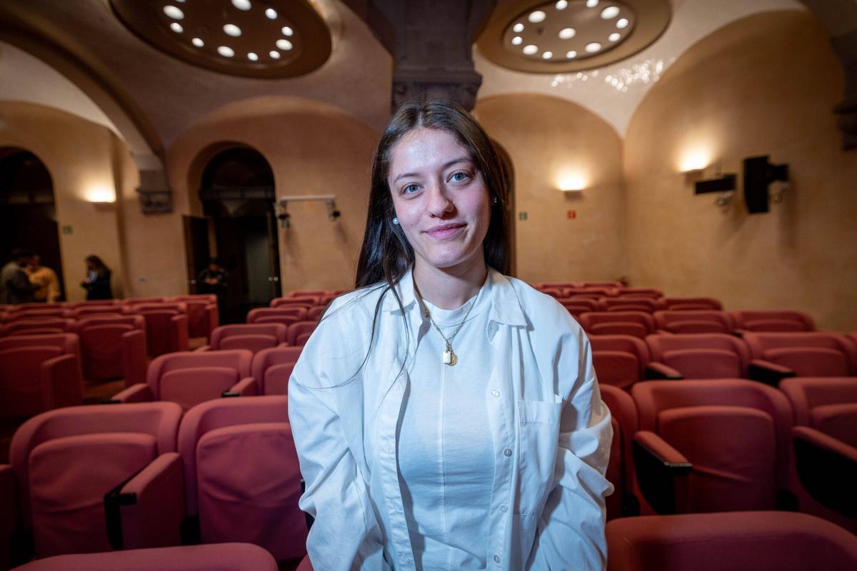 Maria, estudiante de criminología que está realizando prácticas en Brians I.