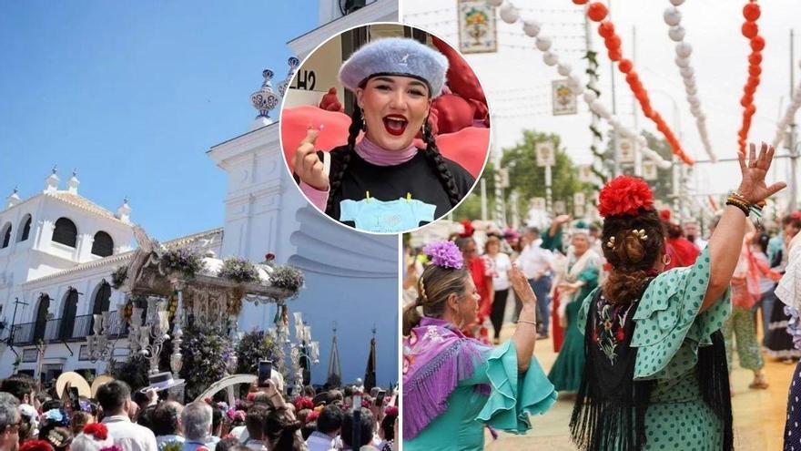 La influencer sevillana Eme de Amores explica las diferencias entre la Feria de Abril y el Rocío: "La única procesión que se hace es de caseta en caseta"