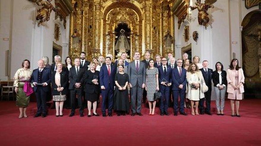 El rei Felip ha presidit el lliurament de les medalles.