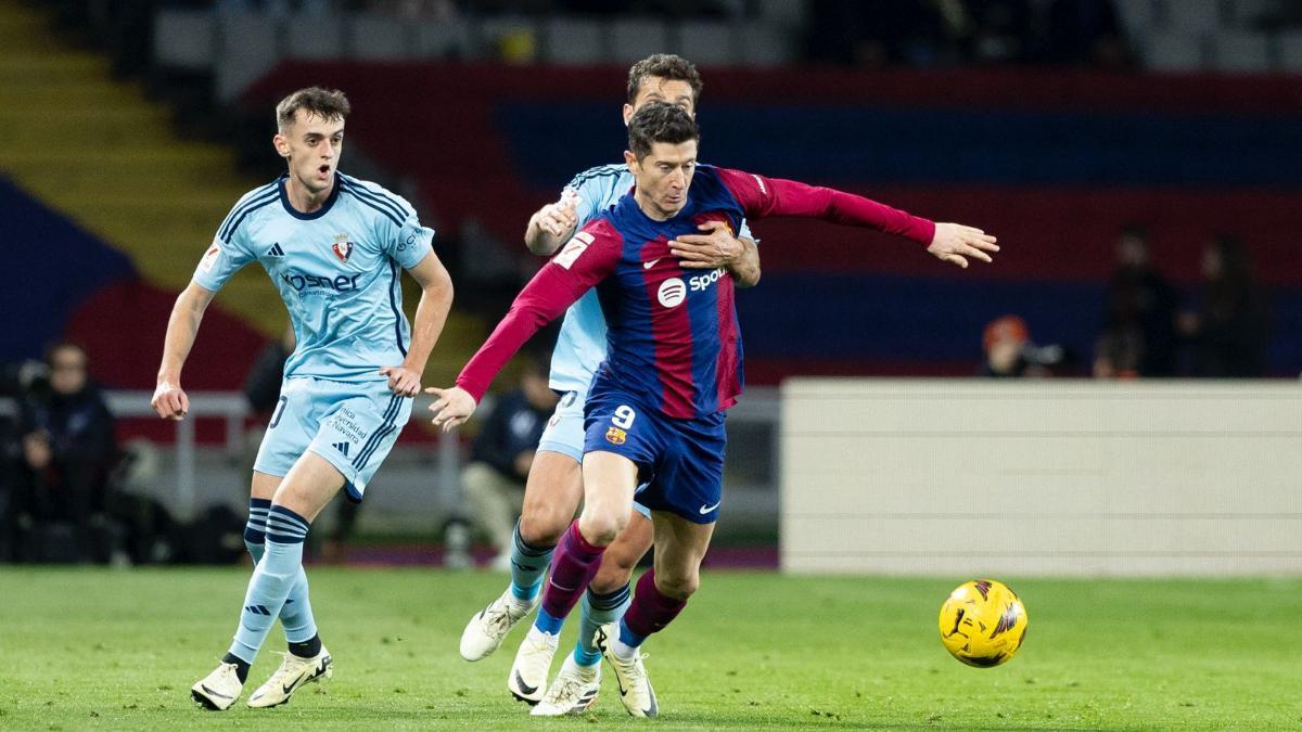 Lewandowski ante Osasuna