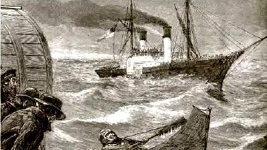 El ‘hombre rana’ que cruzó Extremadura flotando por el Tajo hace 150 años