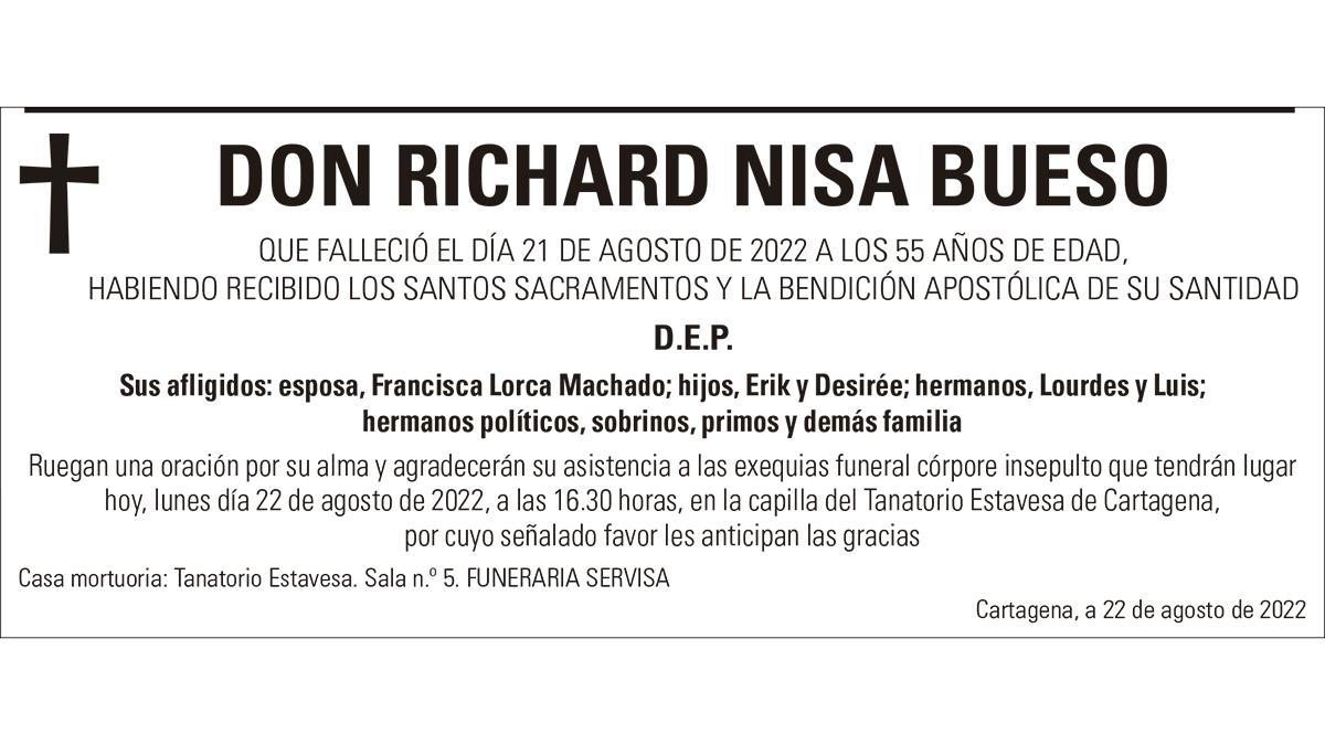 D. Richard Nisa Bueso