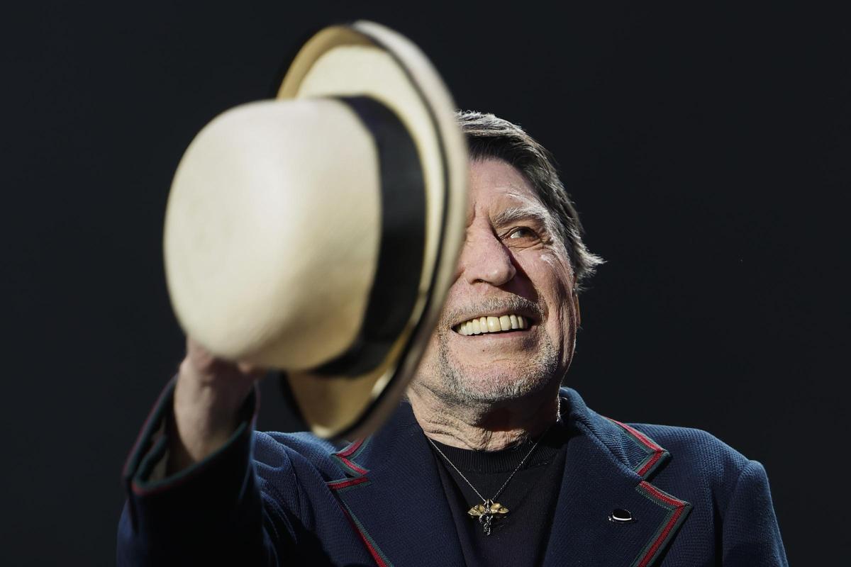 Joaquín Sabina, en su concierto de despedida en Málaga