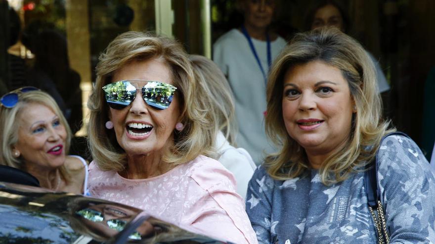 Terelu Campos con su madre, María Teresa