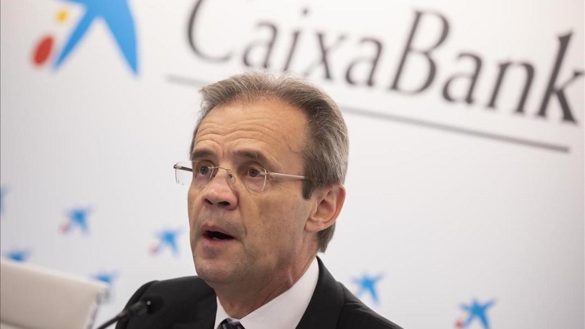 El presidente de Caixabank, Jordi Gual