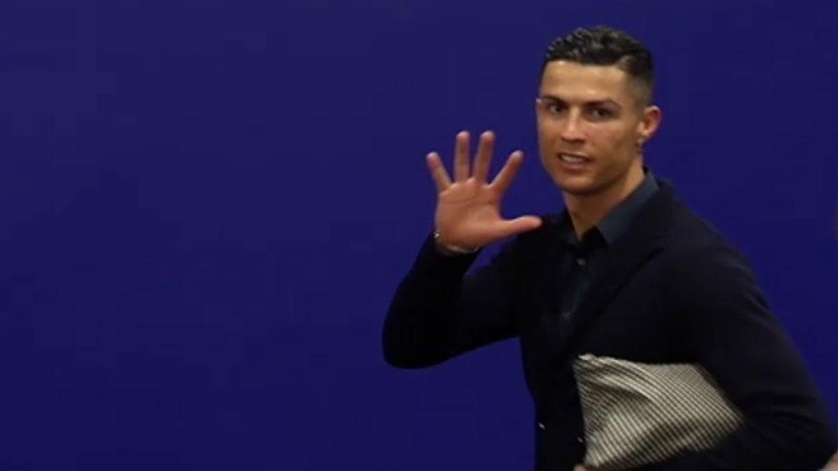 Cristiano, al salir del Metropolitano: "Yo tengo cinco Champions, el Atlético cero"