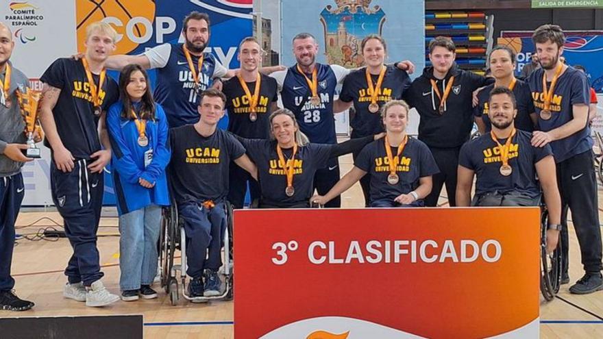 El UCAM Murcia BSR, medalla de bronce en la Copa del Rey