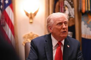 El Senado de EEUU llega a un acuerdo y allana el camino para terminar con el cierre de gobierno. En la foto, Donald Trump.