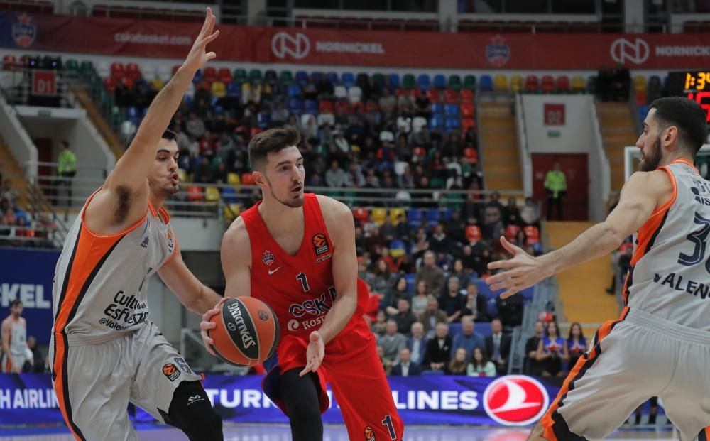 CSKA - Valencia Basket, en imágenes