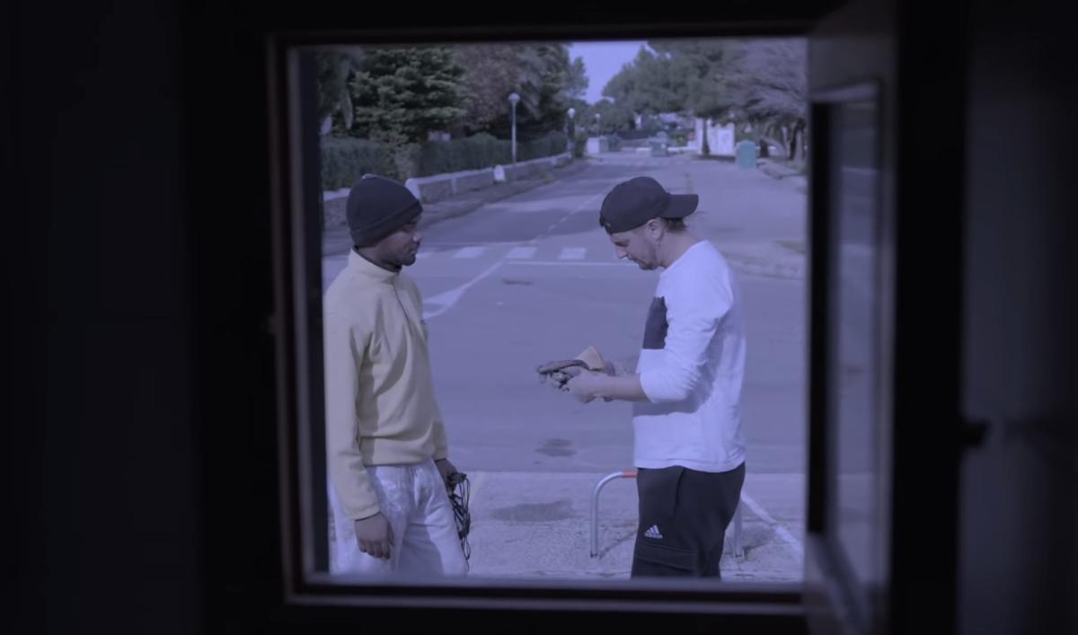Fotogramas del corto 'N.E.G.R.O', de Samaj Moreno.