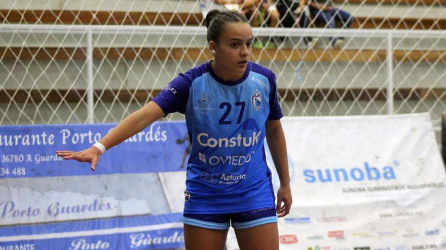 Jimena Merino, durante un partido. | OBF