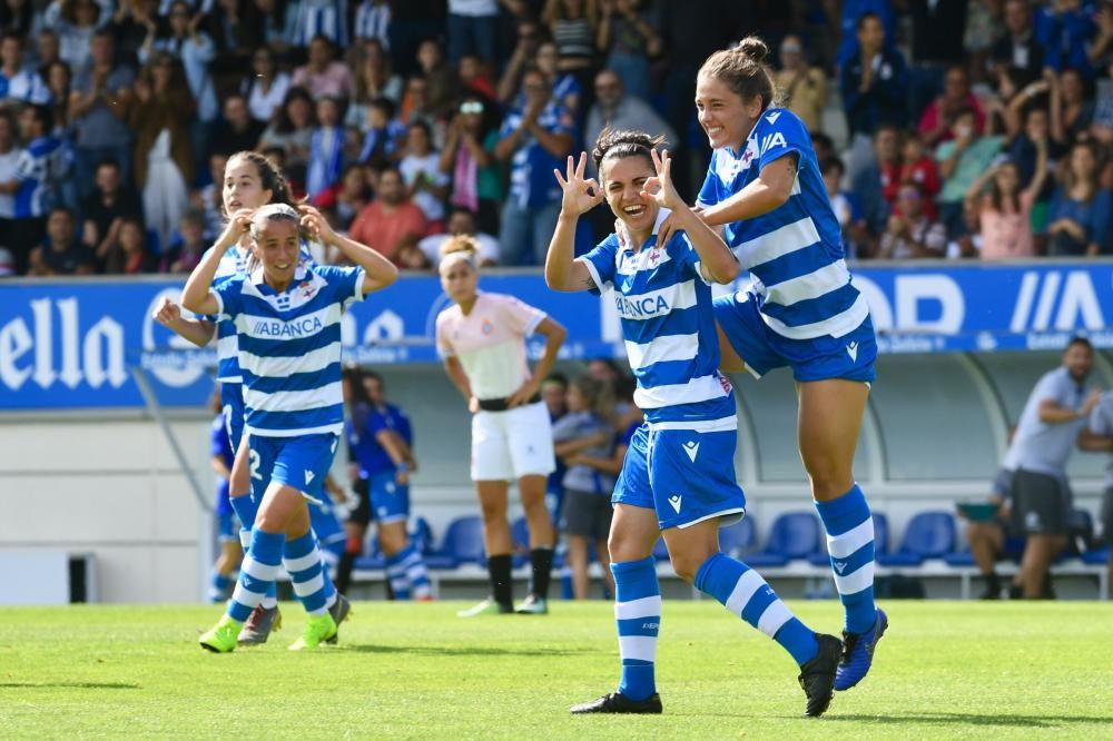 El Dépor Abanca le gana 3-1 al Espanyol