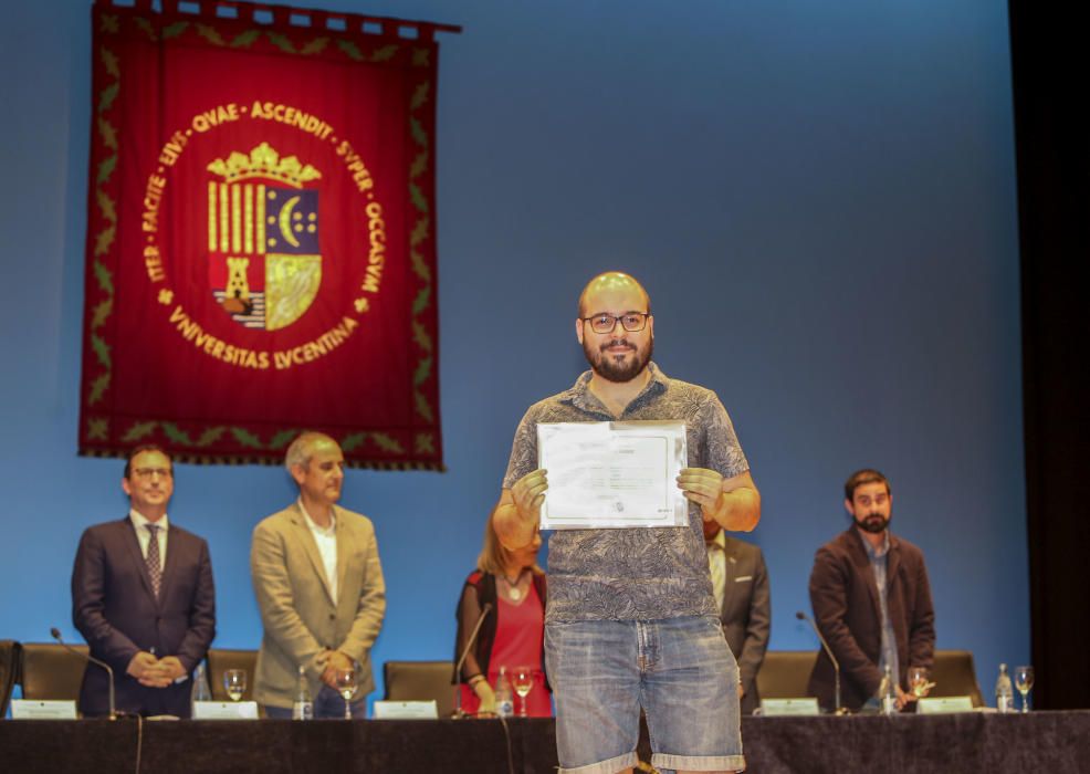 150 alumnos recogen en la UA sus diplomas de la Olimpiada del Saber