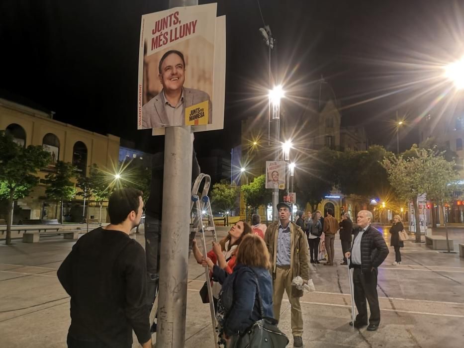 Arrenca la campanya electoral del 26-M a Manresa