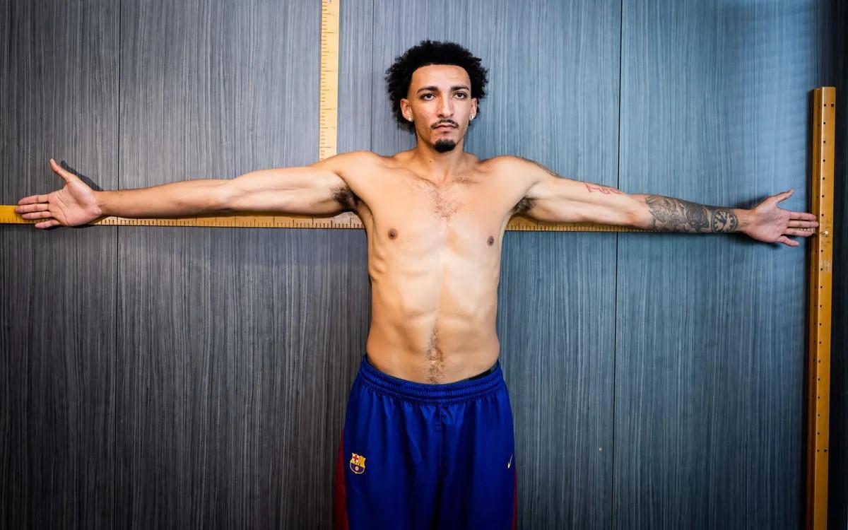 Norris showed a good physical condition upon his arrival at Barça