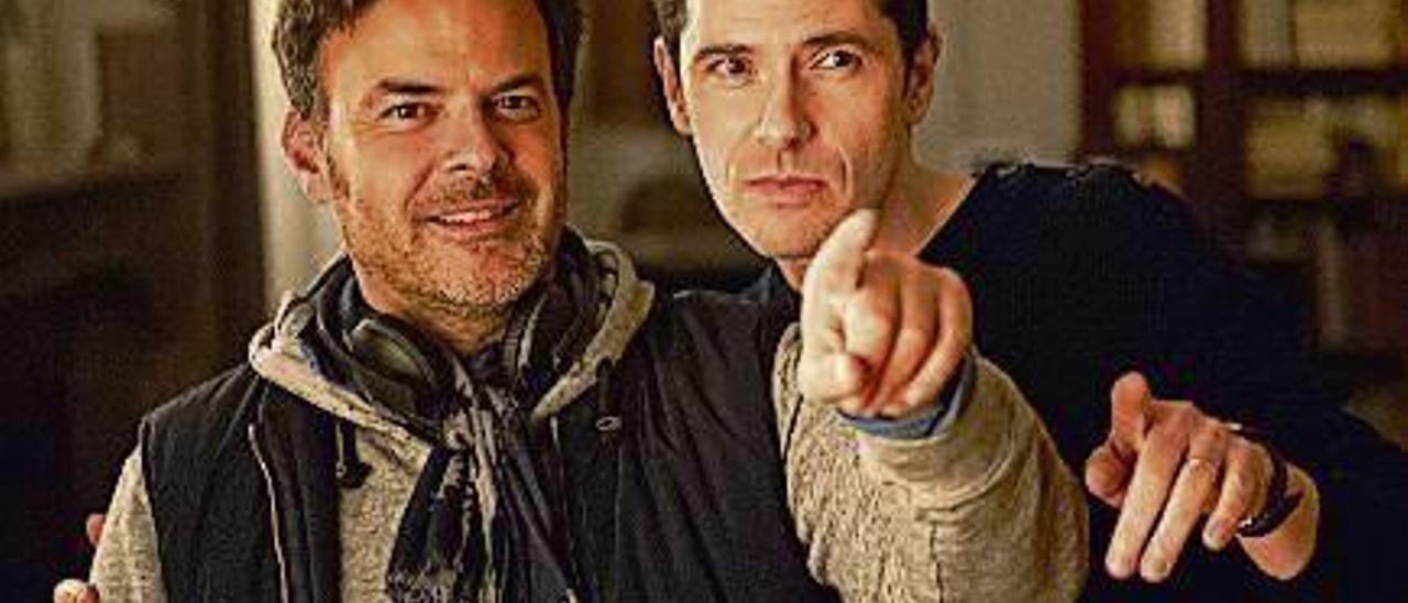 François Ozon (iz.) y Melvil Poupaud. // Golem