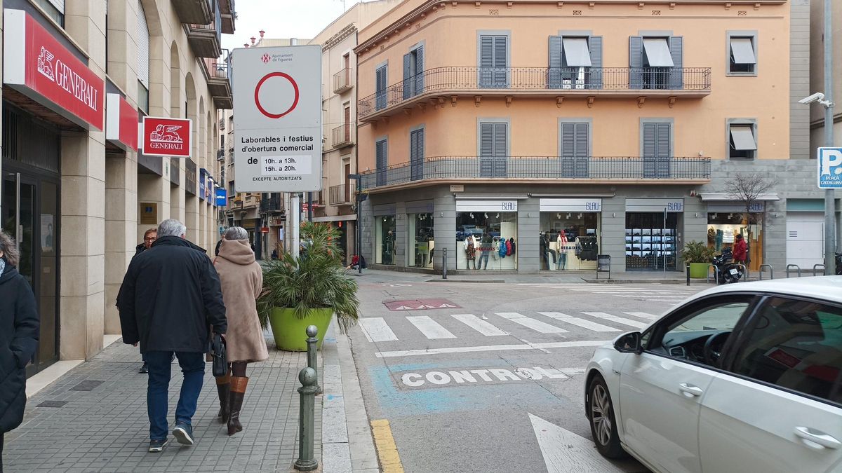 L'accés a la Rambla resta obert.