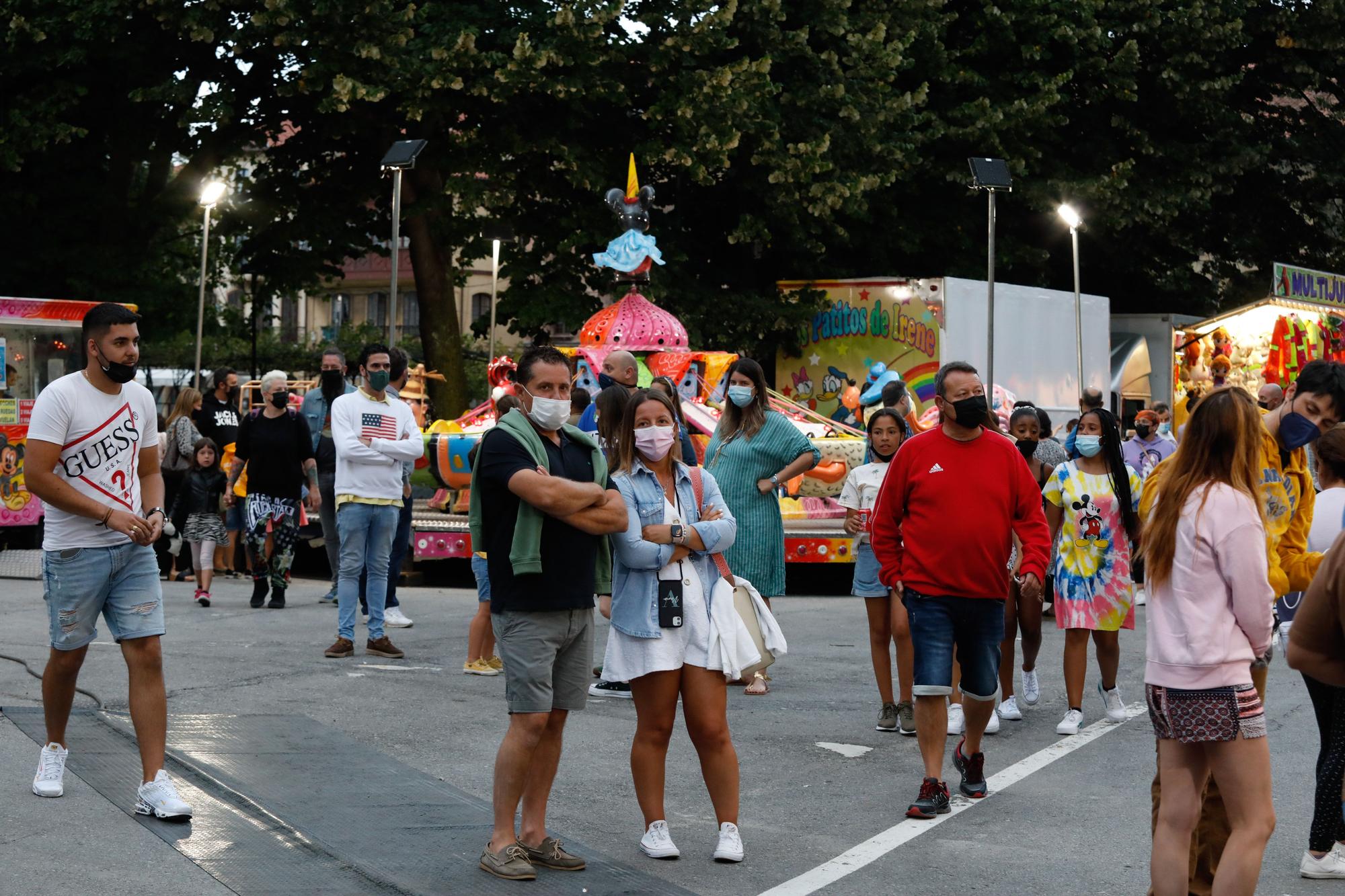 Atracciones feriales de San Agustín en Avilés