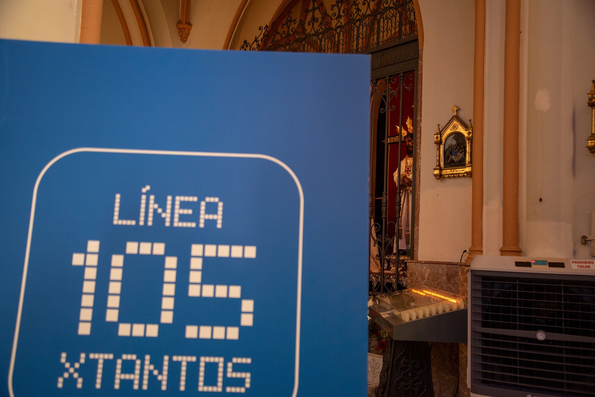 Ruta con la Línea 105 Xtantos