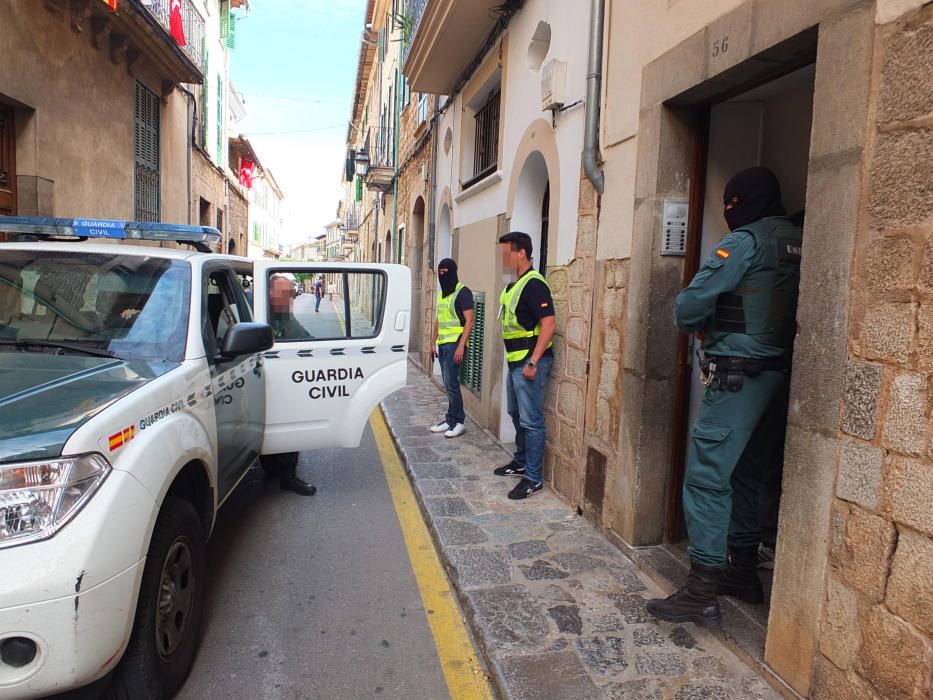 Golpe al narcotráfico en Mallorca