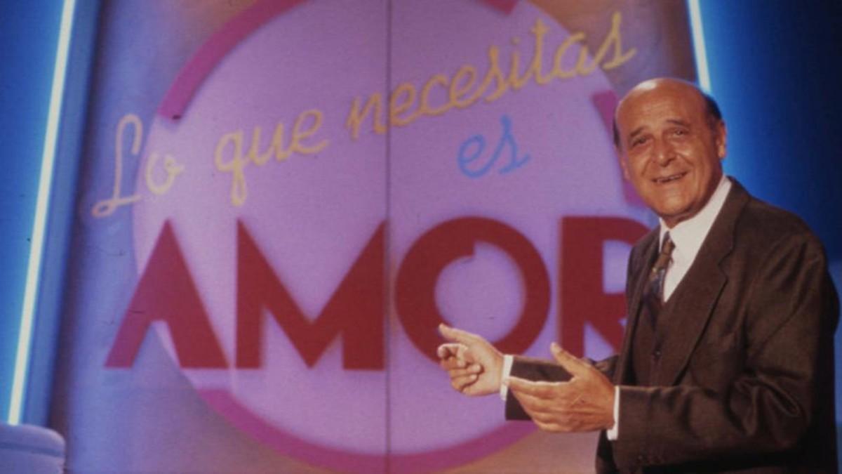 Jesús Puente, en el plató de 'Lo que necesitas es amor'