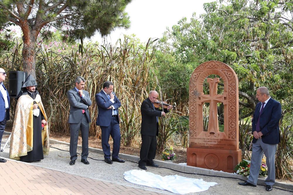 Homenaje a las víctimas del genocidio armenio en Benalmádena