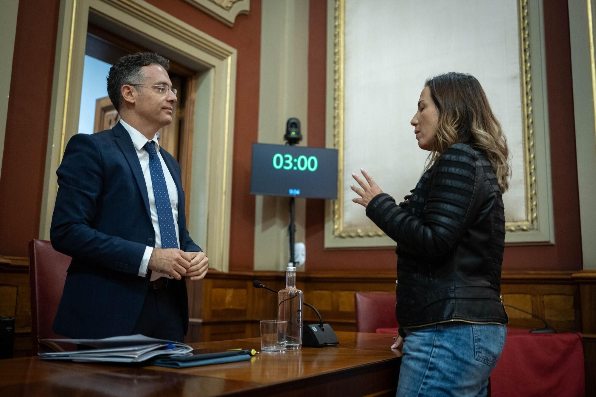 Pleno del Ayuntamiento de Santa Cruz 