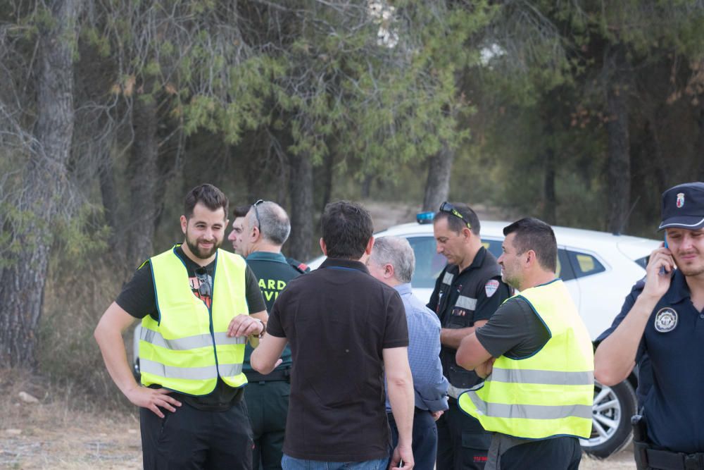 Incendio en la Sierra del Molino