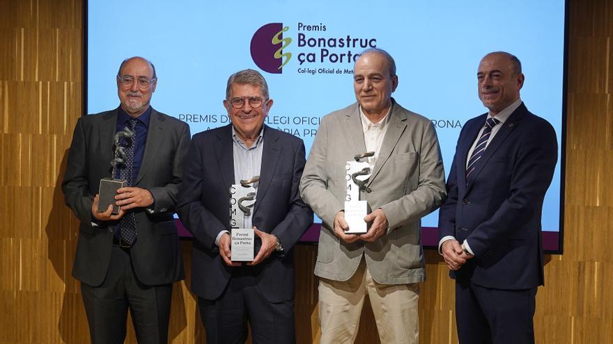 Els metges premien Neurocirurgia del Trueta i els doctors Coll de Tuero i Llistosella