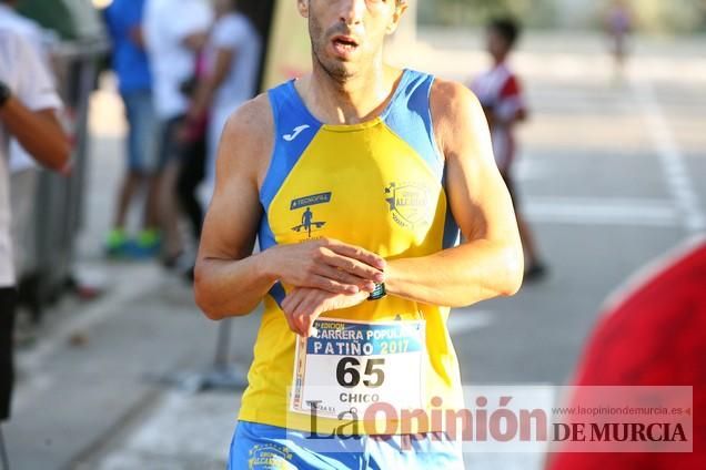 Carrera popular en Patiño.