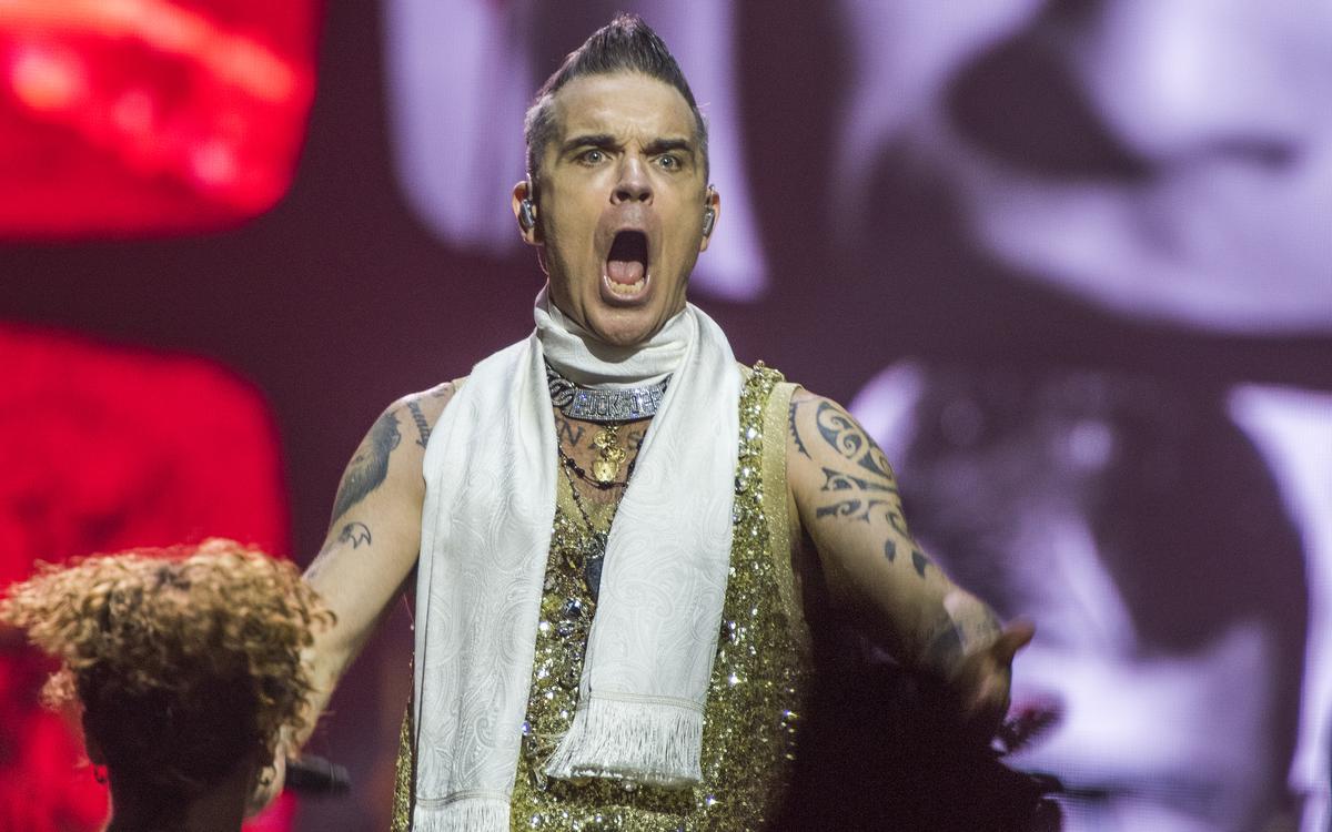 Concierto de Robbie Williams en el Palau Sant Jordi