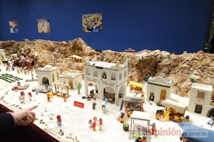 Las Claras de Murcia acoge el Belén de Playmobil