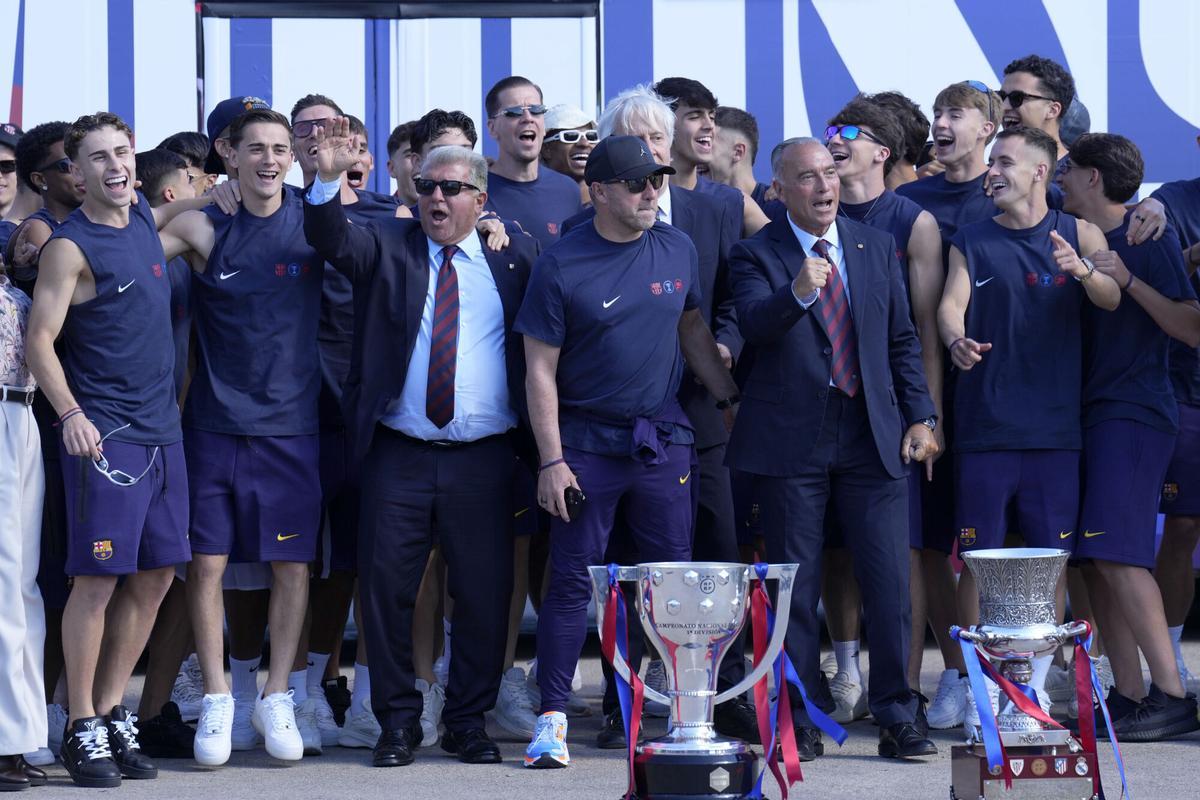 Les millors imatges de la rua del Barça a Barcelona