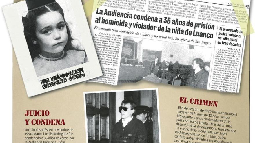 Unas copas de más delataron al asesino de la niña luanquina Vanesa Mayo