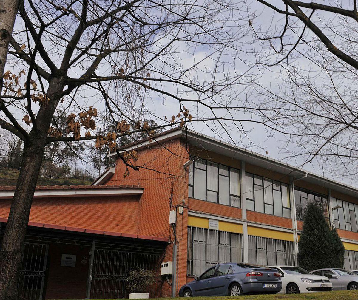 El colegio público de Tudela Veguín.