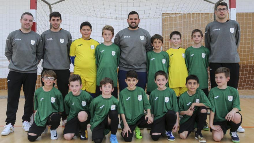 Selecció catalana benjamí de futbol sala