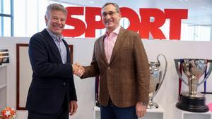Valero Rivera: Es que es el Barça el que nos hace grandes