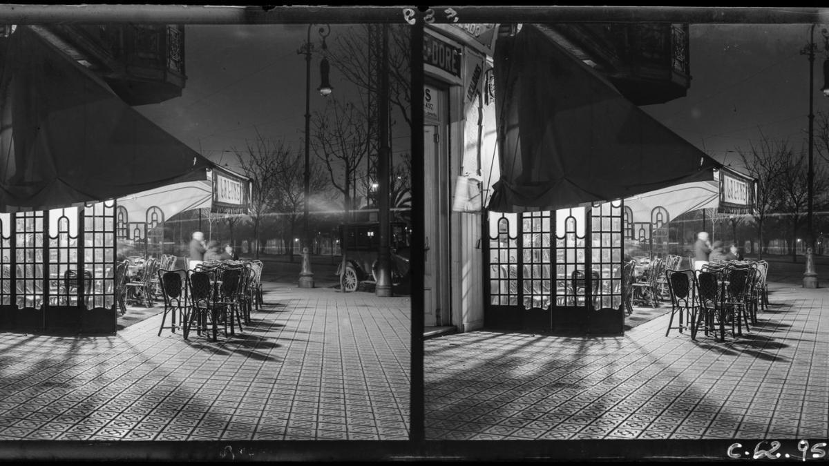El bar La Lune, Rambla de Catalunua, 2, una joya modernista desparecida.