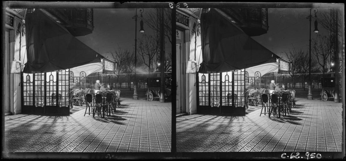 El bar La Lune, Rambla de Catalunua, 2, una joya modernista desparecida.