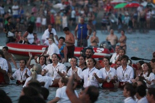 Procesión de la Virgen del Carmen en el Palo.