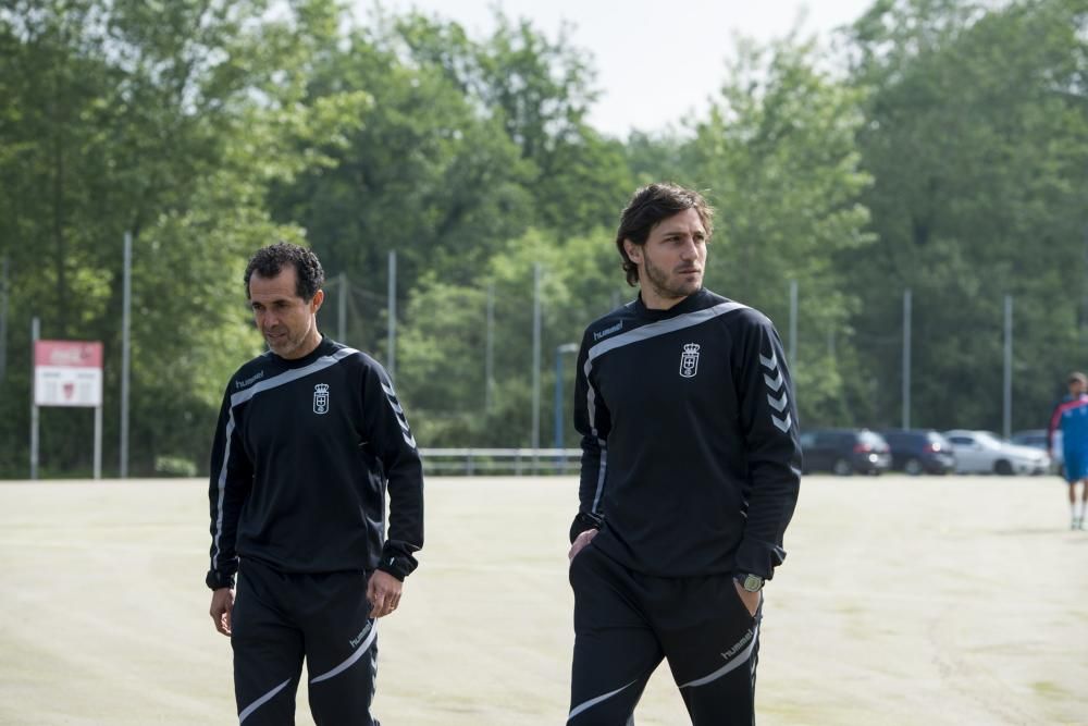 Entrenamiento del Real Oviedo