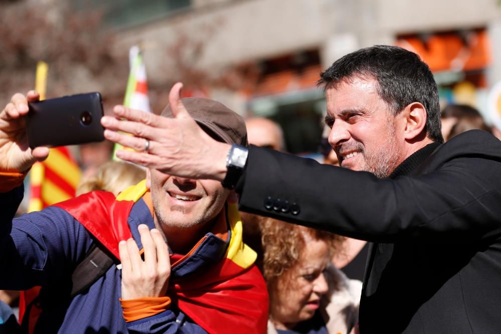 Manifestación de Sociedad Civil Catalana