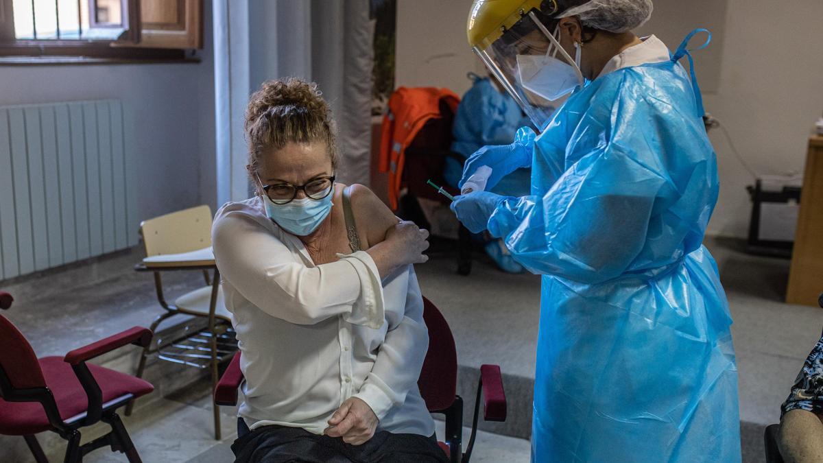 Vacunación de coronavirus en Zamora