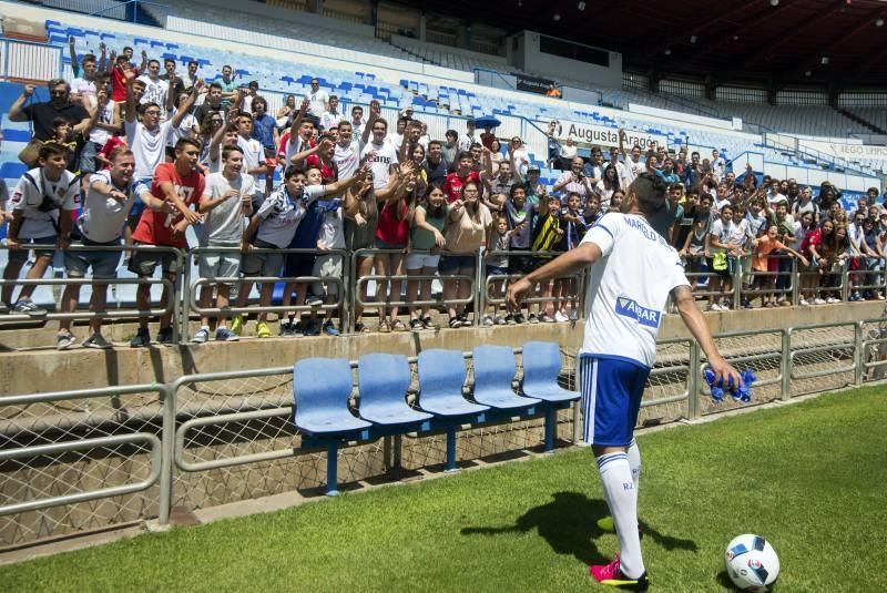 Marcelo Silva ante su nueva afición