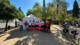 Cruz Roja atiende a una veintena de personas en un primer fin de semana "tranquilo" en los Patios