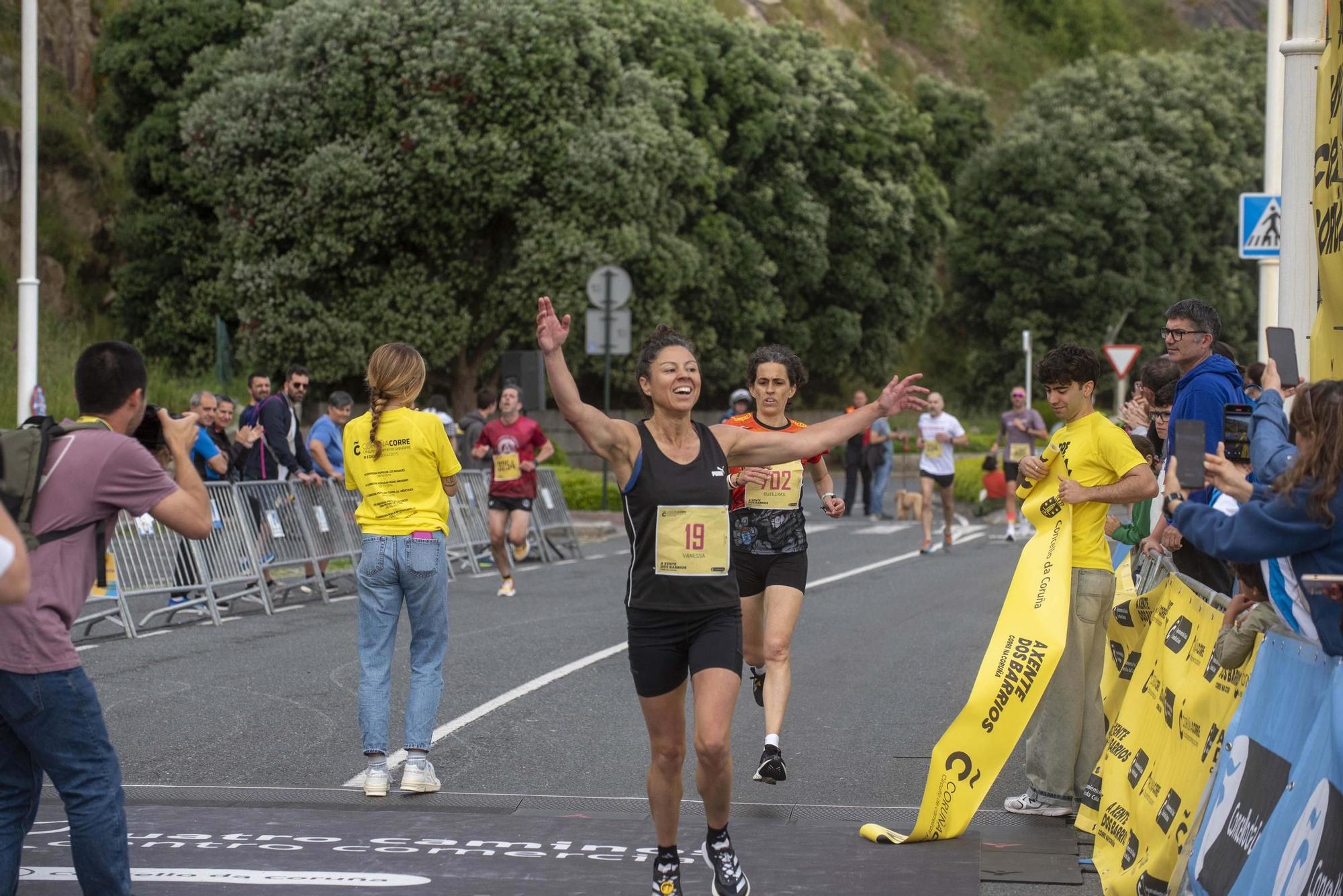 Pablo Bocelo y Vanessa Hervada ganan la carrera popular de Os Rosales