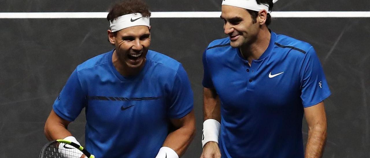 Nadal y Federer jugarán juntos por última vez en el dobles de la Laver.